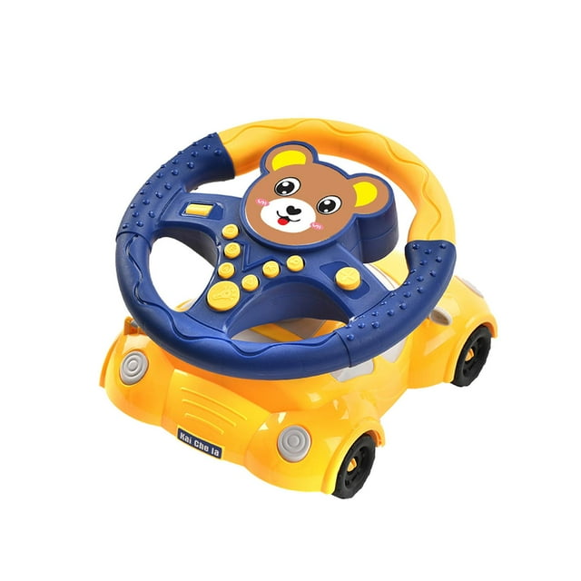 Volante de Conducción Sunnimix Juguete interactivo para bebés Volante Juguetes