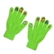 thumbnail image 2 of Guantes de uñas con diamantes de imitación Ticfox DIY profesional mantener caliente engrosamiento dedo completo verde, 2 of 12