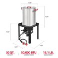 thumbnail image 3 of Freidora profunda Creole Feast 30 qt de aluminio 50.000 BTU, 3 of 9