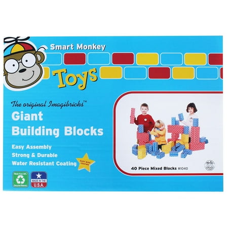 UPC: 0027213104004 | ImagiBRICKS™ Giant Building Block Set 40 Pieces