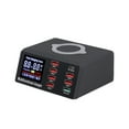 thumbnail image 3 of Cargador usb Irfora X9 Cargador USB inalámbrico de 8 puertos Carga rápida PD + QC3.0 + Estación de carga de puerto USB con pantalla LED para teléfono / computadora portátil / tableta En Irfora Cargador usb, 3 of 5