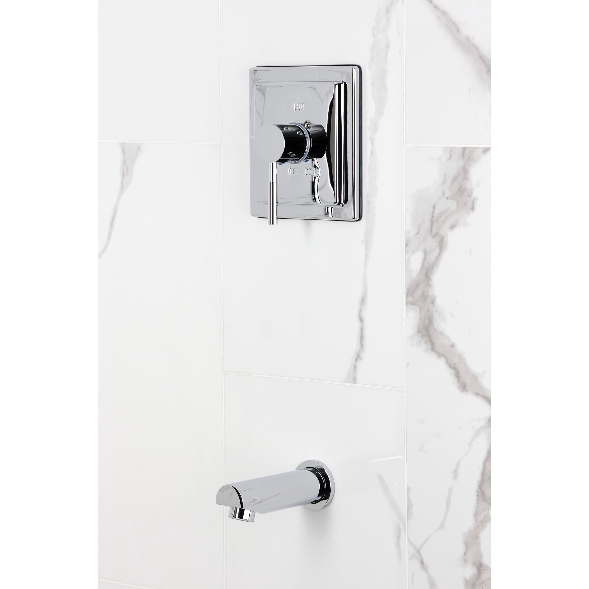 Kingston Brass KB8651DLTO Concord Single-Handle Pressure Balanced Tub Faucet in Polished Chrome