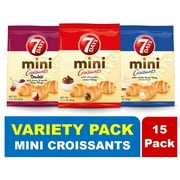 7Days Mini Croissant Pouches, Variety Pack, 2.12oz (Pack of 15)