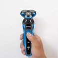 thumbnail image 3 of Afeitadora eléctrica, limpieza de afeitado eléctrica recargable, Compatible con hombres, lavable Zn1159, 3 of 5