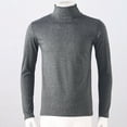 thumbnail image 6 of iiniim Thermals Men Cold Weather Long Sleeve Turtle Mock Neck Undershirt Base Layer Shirts, 6 of 7