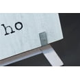 thumbnail image 6 of Parisloft Ho Ho Ho Wood Sign with A-Framed Easel, Farmhouse Christmas Tabletop Decor, White, 6 of 6