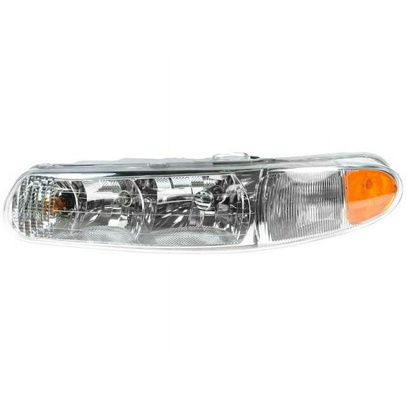 Left Headlight Assembly - Compatible with 1997 - 2005 Buick Century 1998 1999 2000 2001 2002 2003 2004