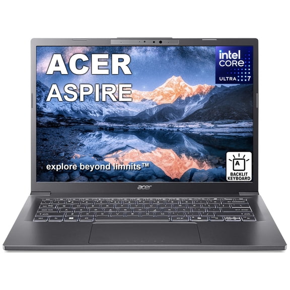 Restored Acer Aspire 14 AI Copilot+ WUXGA (1920 x 1200) Touchscreen Laptop, Intel Core Ultra 7 258V, 32GB LPDDR5X RAM 1TB SSD, Windows 11 Home (Refurbished)
