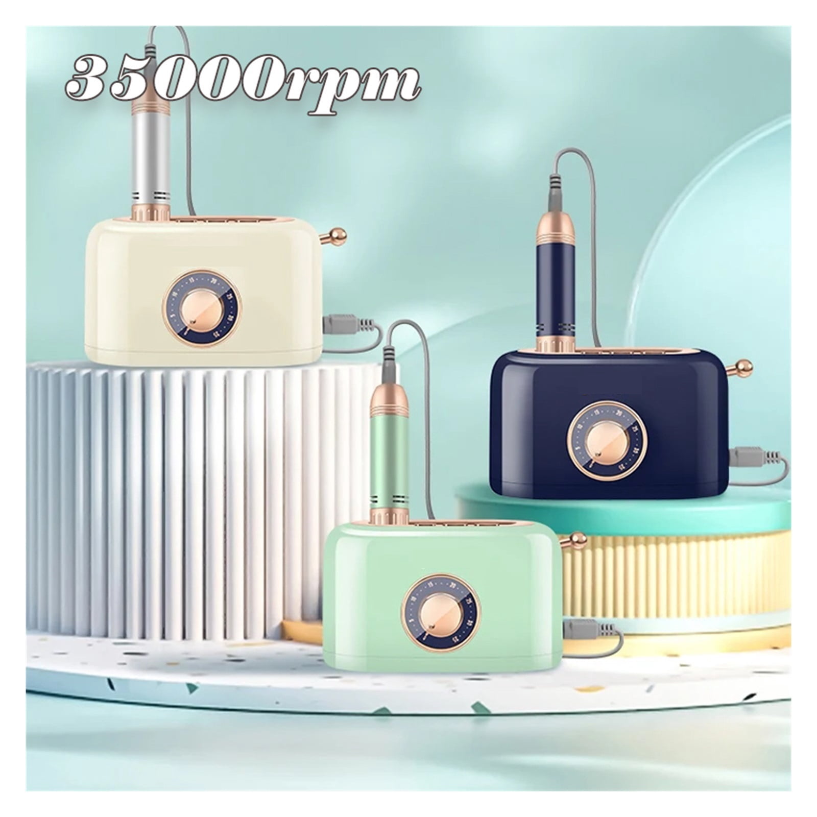 Camera Shape Electric Nail Drill Machine, Electric Nail File, Nails Accessories, Gel Nail Polish Sander, Professional Tool Manicure