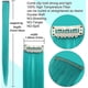 thumbnail image 3 of 9pcs 21" Colored Clip In Hair Extensions Teal Hair Extensions For Kids Girls Clip In Blue Turquoise Hair Clips Hair Extensions For Kids Party Highligh, 3 of 4