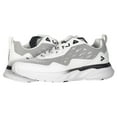 thumbnail image 3 of LA Gear Men's Lowtop Highland Athletic Sneakers, White & Black, 3 of 6