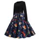 thumbnail image 1 of Vestido de mujer Patchword Vintage Rockabilly Vestidos Vestido de fiesta con lazo de Navidad Fridja  nbo2150, 1 of 8