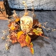 thumbnail image 4 of Small Fall Gradient Wreath for Front Door, Multicolor Artificial Autumn Wreaths Thanksgiving Decor for Home, Fall Halloween Decorations, Outdoor Indoor Farmhouse Wall Decor Year Round, D, 4 of 8