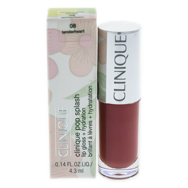 Clinique Clinique Pop Splash Lip Gloss 08 Tenderheart 0.14 oz Lip