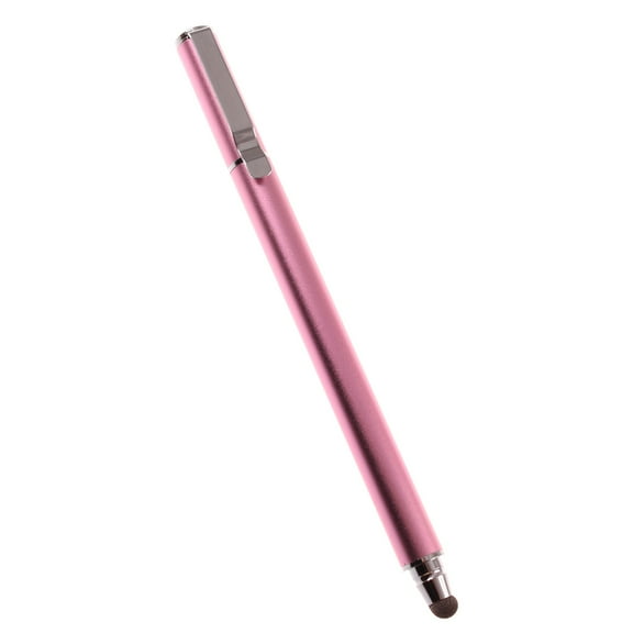 Touch Screen Pen Pink Stylus for iPad 9.7" (2018 6th Gen)/10.9" (2022 10th Gen) - Fiber Tip Aluminum Lightweight