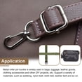 thumbnail image 5 of Slides Buckles, 30 Pack 32x20x4.8mm Metal Roller Pin Buckles, Dark Gray, 5 of 5