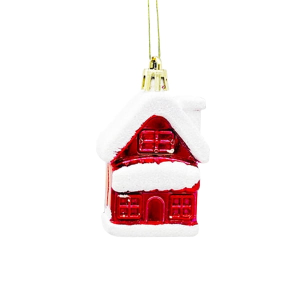 Decoraciones de Árbol de Navidad, Colgante de Ornamento Colgante de 2 Piezas para Chimenea de Techo de Pared, Decoración de Sala de Estar con Tema de Invierno