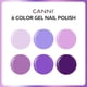 thumbnail image 2 of Set de esmaltes de uñas en gel CANNI, 6 unidades, 9 ml, sin hemas, color morado para mujer, 2 of 9