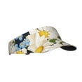 thumbnail image 2 of Kll Sport Sun Visor Hats Ball Caps Empty Top Baseball Sun Cap For Men Women-Bees Collecting Nectar, 2 of 8