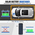 thumbnail image 4 of 12V 30W Portable Solar Panel Car Boat Power Solar Panel Battery Charger Maintainer for Car Motorcycl, 4 of 5