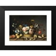 thumbnail image 2 of Balthasar van der Ast 24x17 Black Modern Framed Museum Art Print Titled - Still Life with a Basket of Flowers (Early 1630s), 2 of 5