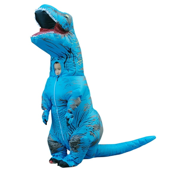 Inflatable Dinosaur Costume, Realistic Craftsmanship Wear Comfortably T Rex Costume for Purple,Blue,Orange,Yellow,White