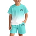 thumbnail image 5 of Tiijoy Toddler Girls Outfits Casual Short Sleeve T Shirt Shorts Sets for Kids, Sizes 3-4, 5 of 6