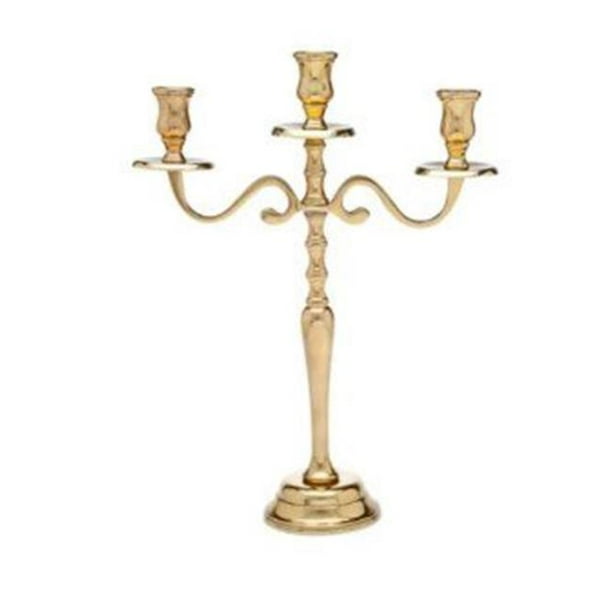 Godinger 19482 3 Lights Paul Revere Metal Candelabra Gold Walmart Com Walmart Com