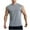 Gray, variant on Mens Sleeveless Cap Sleeve Top Raglan Sleeve Design Crew Neck Lightweight Fabric Relaxed Silhouette for Street Style White XXL