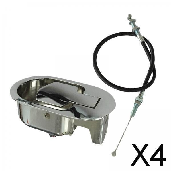 2 manijas de palanca de liberación de sofá reclinable de aleación de aluminio ajustables para sofá , 4 piezas