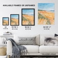 thumbnail image 3 of Artery8 Woolacombe Beach Seaside Landscape Watercolour Bathroom Toilet Large Wall Art Poster Print Thick Paper 18X24 Inch, 3 of 5