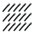 thumbnail image 4 of HEMOTON 15pcs Black Rectangular Bobby Pins Hair Clips Professional Hair Accessories for Women and Girls, 4 of 8