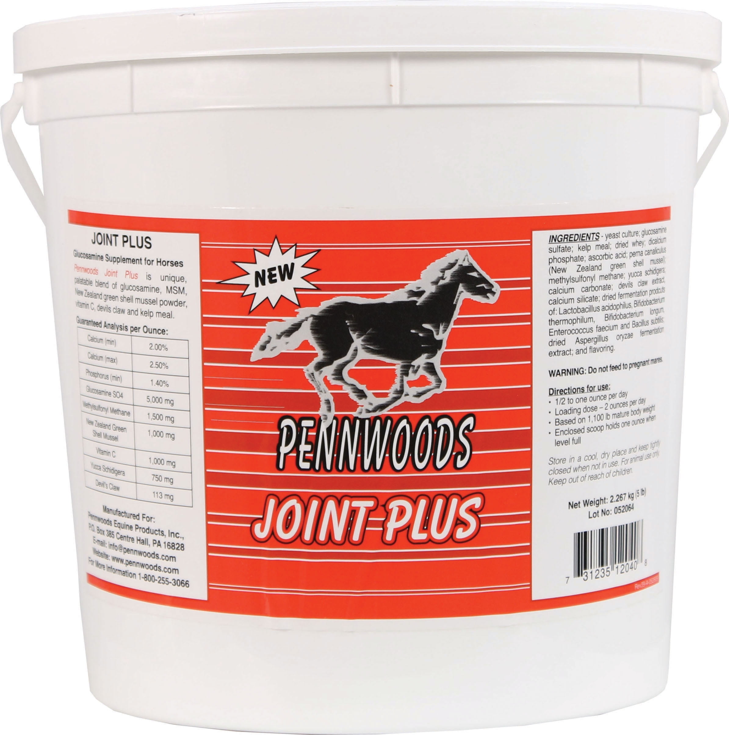 JOINT PLUS GLUCOSAMINE SUPPLEMENT FOR HORSES