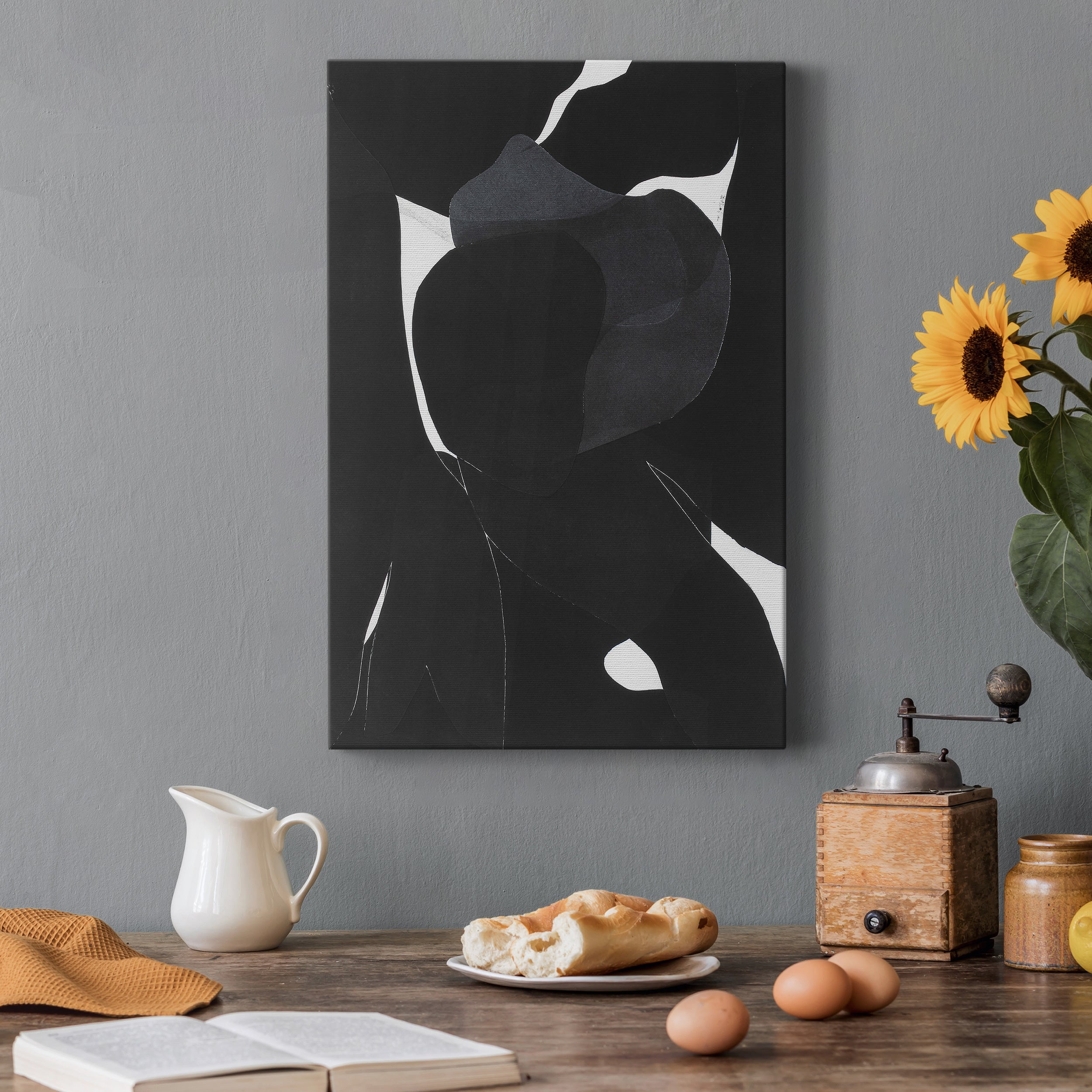Night Bloom I Premium Gallery Wrapped Canvas - Ready to Hang