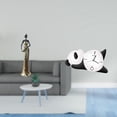 thumbnail image 2 of Figura de escritorio,Artesanía de escritorio con figuras africanas coleccionables,Reloj de pared,Reloj de pared Panda Decoración del hogar Lindo Creativo,Reloj de pared con forma de, 2 of 8