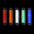 thumbnail image 2 of 2x LED Side Marker Light Bar Screw Mount Holes 12V/24V DC Car Truck Semi Trailer, 2 of 13