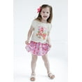 thumbnail image 2 of Strawberry Shortcake Square Neck T-Shirt and Skirt Outfit Set Toddler to Big Kid, 2 of 5