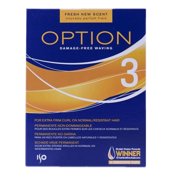 Iso Option Perms - Option 3 - Pack of 1 with Sleek Comb