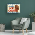 thumbnail image 4 of RetroPlanet 'Eat More Ice Cream 2' Canvas Art, 4 of 4