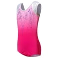 thumbnail image 2 of 3-14Y Sleeveless Shiny Gymnastics Sport Training Dancewear Ballet Leotards For Little Girls, 2 of 4