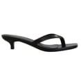thumbnail image 2 of Zapatos Vestir Sandalias Playa Verano Tacón Gatito Cuadrado Punta Abierta Slip On para Mujer, 2 of 9