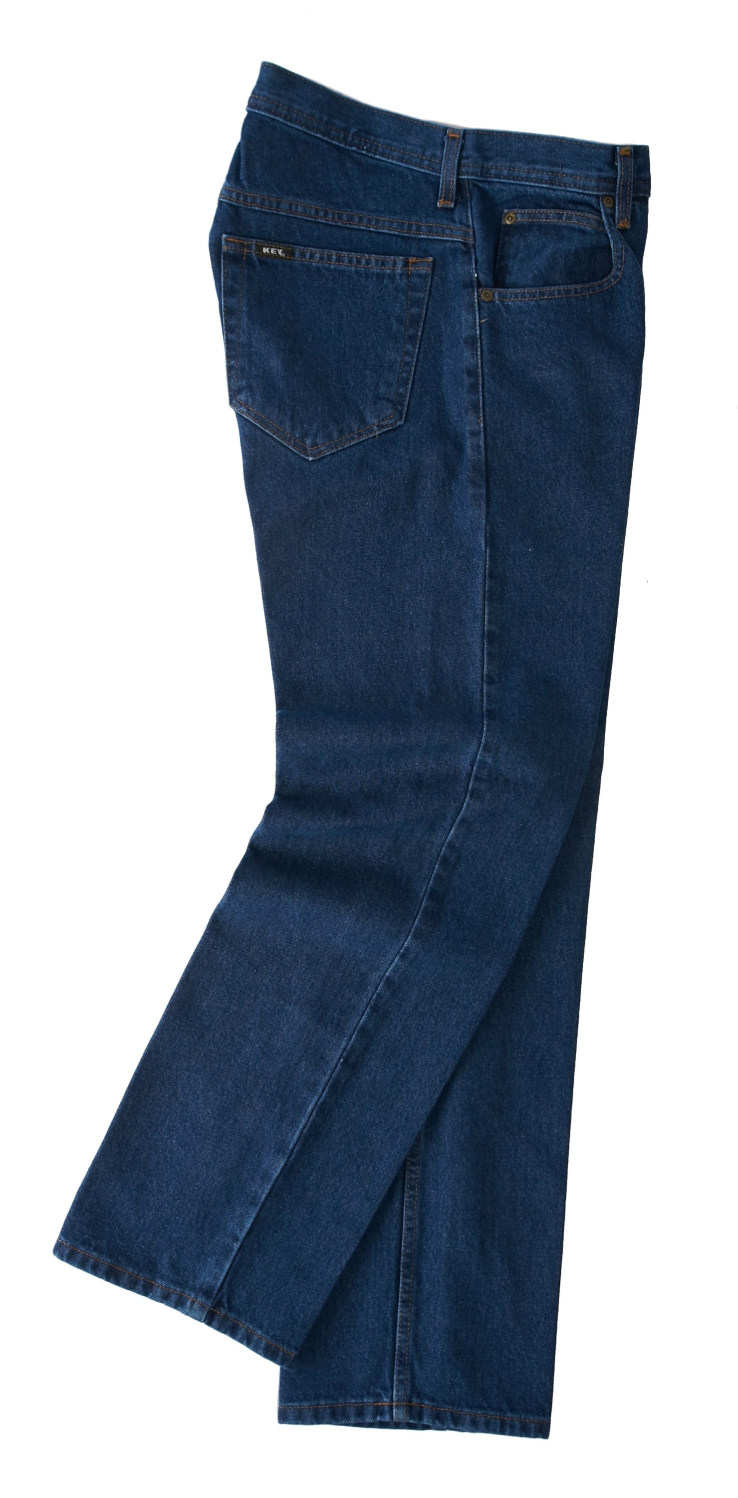 Key - Traditional Denim Jean - Indigo Denim Enzyme Wash - Walmart.com ...