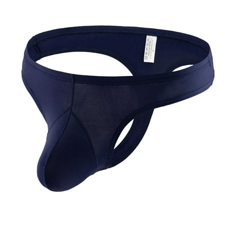

DORKASM Mens Bikini Underwear Comfortable Breathable Cotton Boxer Briefs for Men Pack Soft Brief Underwear Navy XL