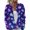 Dark Purple, variant on Halloween Cardigan Sweaters for Women Knit Pumpkin Tomb Ghost Print Open Front Trendy Cardigan Funny Print Holiday Costume Outfits Blue 3XL