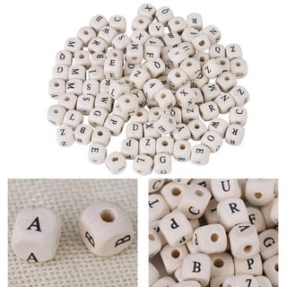 1200PCS/Box Square English Letter Beads 6mm Charm beads DIY Alphabet Letters  Set Beads Bracelet Necklace Jewelry Accessories Making Plastic Alphabet  Beads Kids Art Supplies。