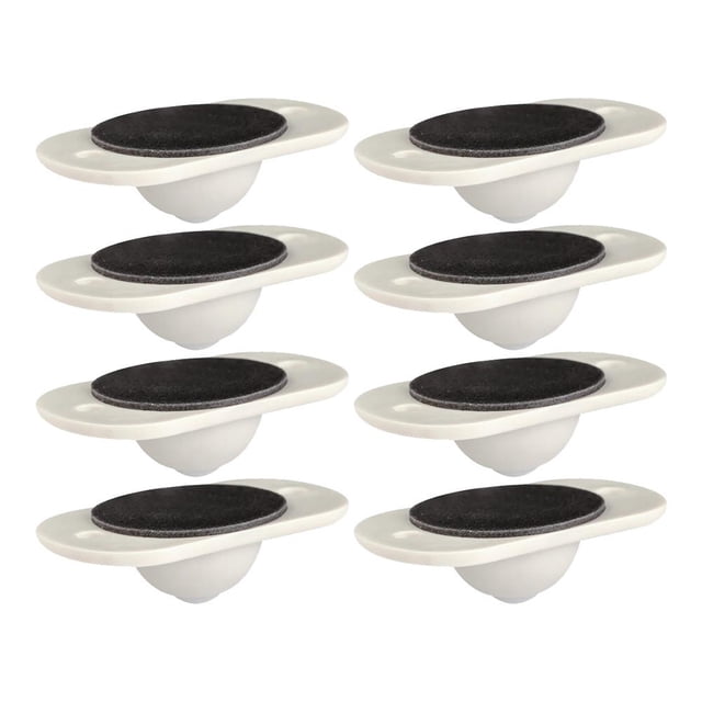 Almacenamiento De Polea Pegada Autoadhesiva Rueda Fija Para Varias Cajas De Almacenamiento 8 Uds Polea Universal De 360 Grados Caja Yuarrent HA034709-00