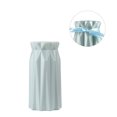 thumbnail image 3 of Inteprter Florero de decoración para el hogar, jarrón de plástico blanco, maceta de cerámica de imitación, cesta de flores, jarrones de decoración Decoración del hogar 3501 Verde Nórdico Inteprter HA001856-03, 3 of 6
