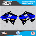 thumbnail image 2 of Kalair GFX Graphics Kit for Yamaha YZ125 (1996-2001) Swift Series, 2 of 5