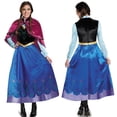 thumbnail image 2 of Disfraz de princesa Anna para adultos, disfraz de Navidad, vestido elegante XianweiShao  8390606431080, 2 of 3