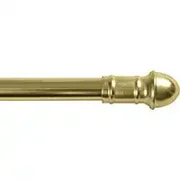 Kenney KN386/3NP KN386/3 Cafe Rod, 7/16 Inch By 28 to 48 Inch Brass